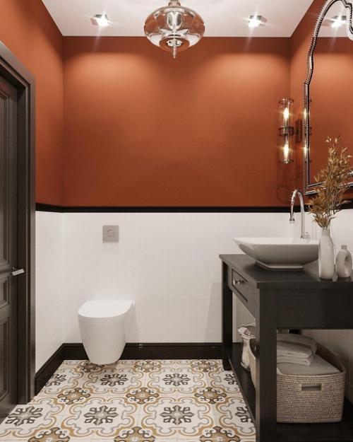 Марокканские мотивы в проекте ванной комнаты. 03