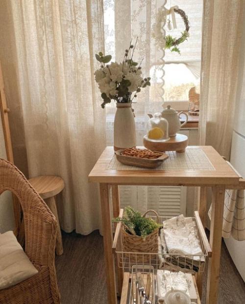 Кухня очень стильной и бюджетной получилась! 05