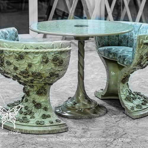 Evgeny Vetkin.  Стулья и столик. 07