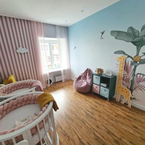 Красивая детская комната после капитального ремонта невероятно. 02