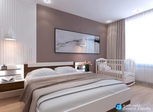 Дизайн - проект двухкомнатной квартиры 70 кв. 06