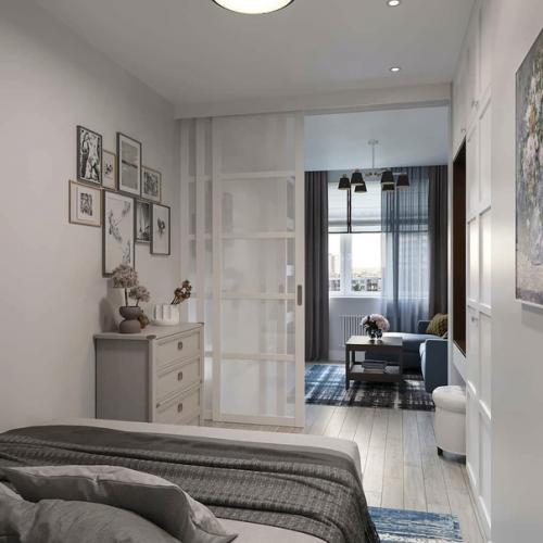 Вот это продуманный дизайн - проект небольшой квартиры. 08