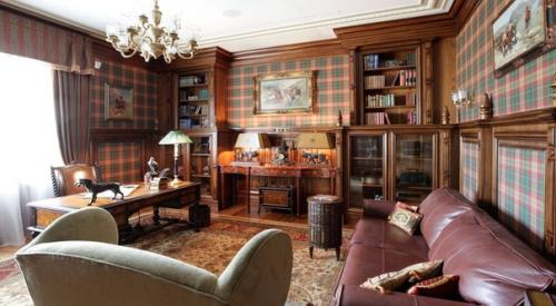 Английский стиль в интерьере - это сдержанная классика с множеством декоративных элементов. 08