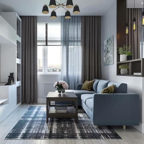 Вот это продуманный дизайн - проект небольшой квартиры. 05