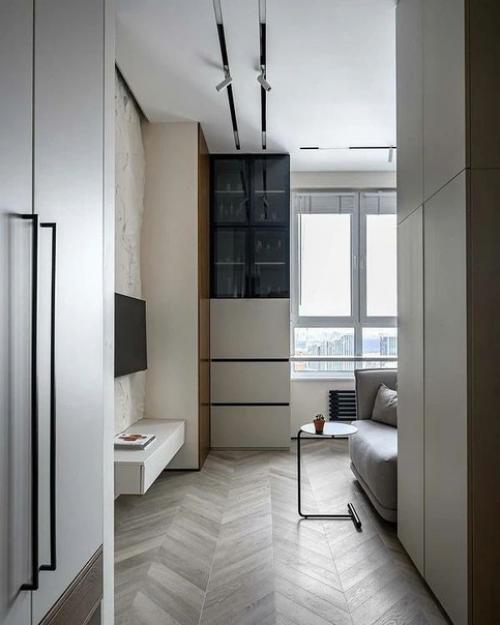 Функциональный интерьер 1 комнатной квартиры, площадью 36 кв. 05