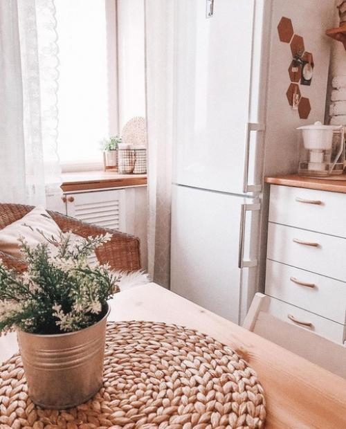 Кухня очень стильной и бюджетной получилась! 04