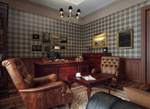 Английский стиль в интерьере - это сдержанная классика с множеством декоративных элементов. 07