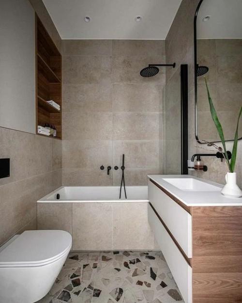 Функциональный интерьер 1 комнатной квартиры, площадью 36 кв. 09