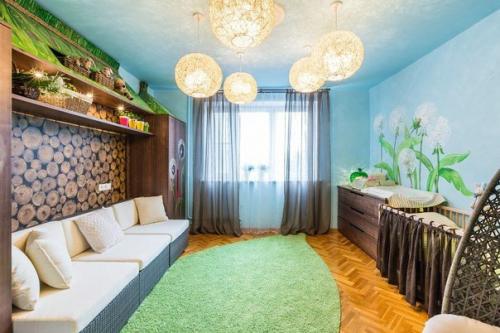 Какая необычная комната для новорожденного. 04