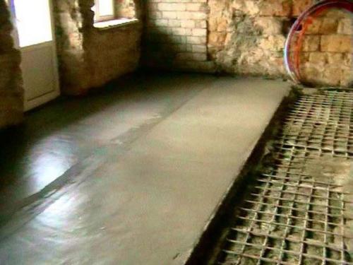 Виды монолитных стяжек. 02