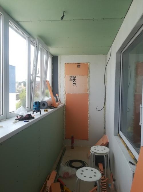 Утепление, отделка лоджии. 01