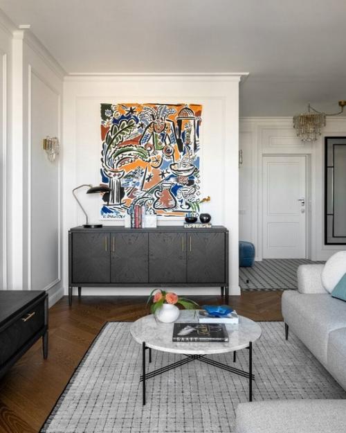 Интерьер этой просторной квартиры площадью 100 кв. 08