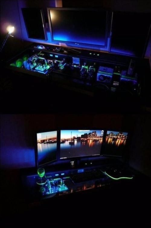 Ого!  Компьютерный стол, он же системный блок? 07