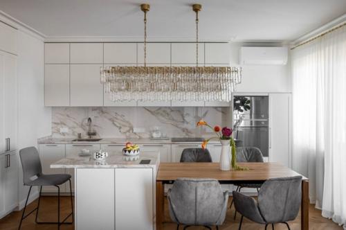 Интерьер этой просторной квартиры площадью 100 кв. 01