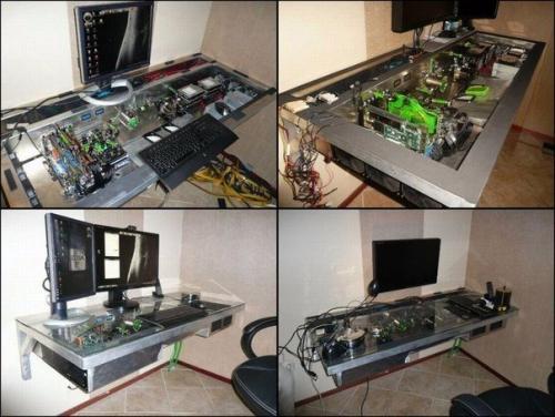 Ого!  Компьютерный стол, он же системный блок? 03