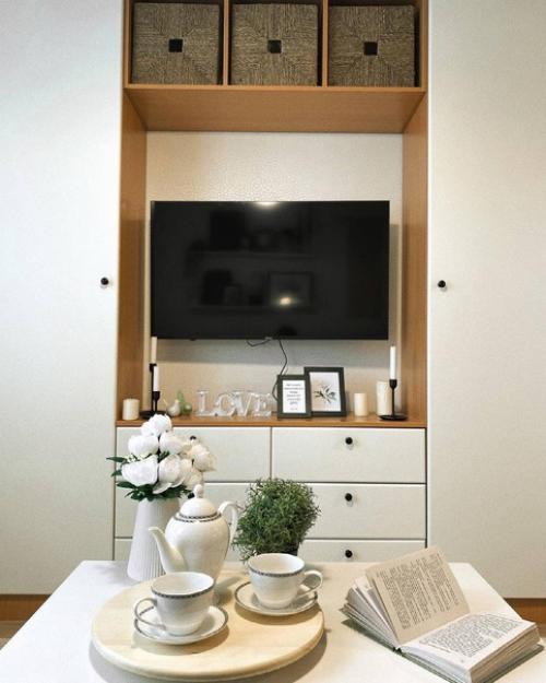 Общая площадь квартиры 36, 3 кв м. ремонт от застройщика: обои, плитка, ламинат. 04