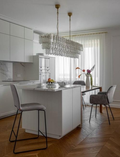 Интерьер этой просторной квартиры площадью 100 кв. 06