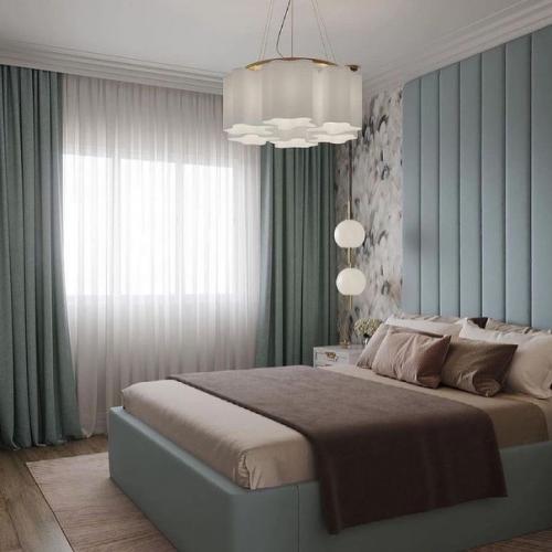 Очень красивый и нежный дизайн - проект небольшой квартиры. 08