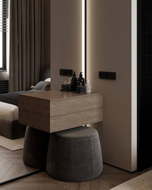 Лаконичный, с нотками минимализма интерьер квартиры в современном стиле. 03