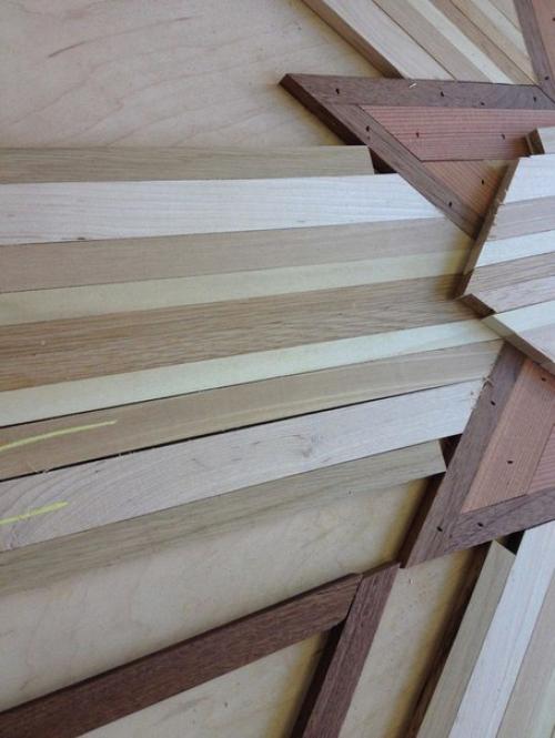 Мозаичные столешницы из старых досок! 05 Мозаичные столешницы из старых досок! 05