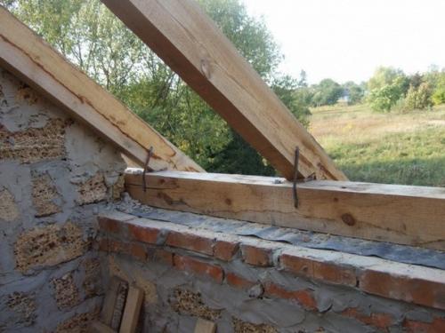 Двухскатная крыша своими руками. 04 Двухскатная крыша своими руками. 04