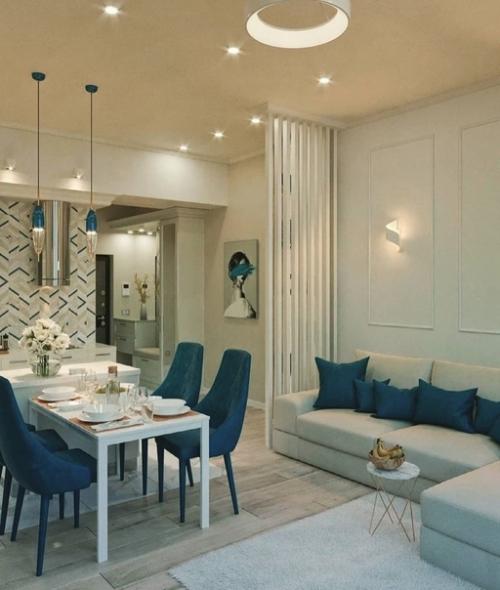 Очень красивый ремонт в квартире. 04