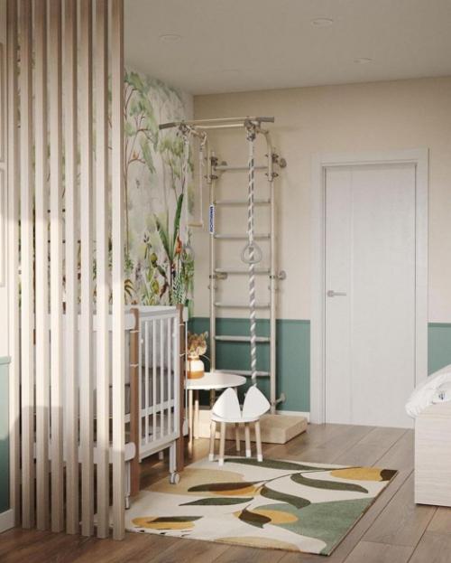 Наш старший сын очень тематику джунглей любит. 09