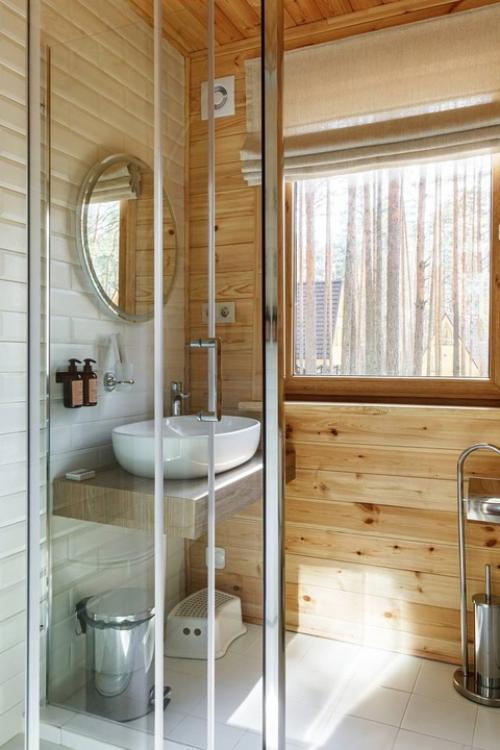 Оформление небольшого домика для отдыха в сосновом лесу - это искусство создавать уют и комфорт в самом сердце природы. 04