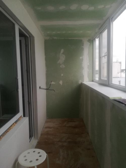 Утепление, отделка лоджии. 05