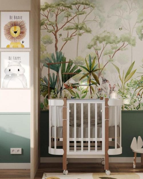 Наш старший сын очень тематику джунглей любит. 06