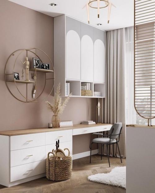 Один из лучших дизайн - проектов детской комнаты для юной принцессы. 04