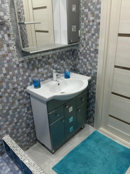 Ванная комната в квартире для одного. 05