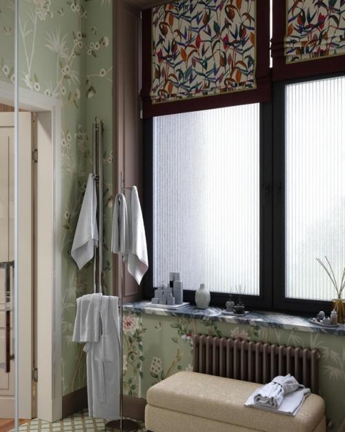 Эта ванная - настоящий подарок для глаз и вдохновения для тех, кто мечтает о стильном, уютном и функциональном пространстве. 02