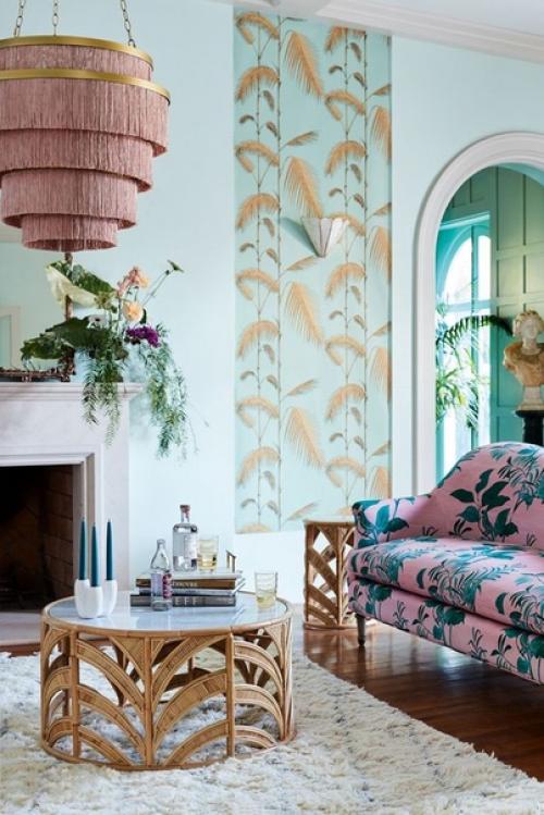 Бахрома - горячий тренд в интерьере. 01