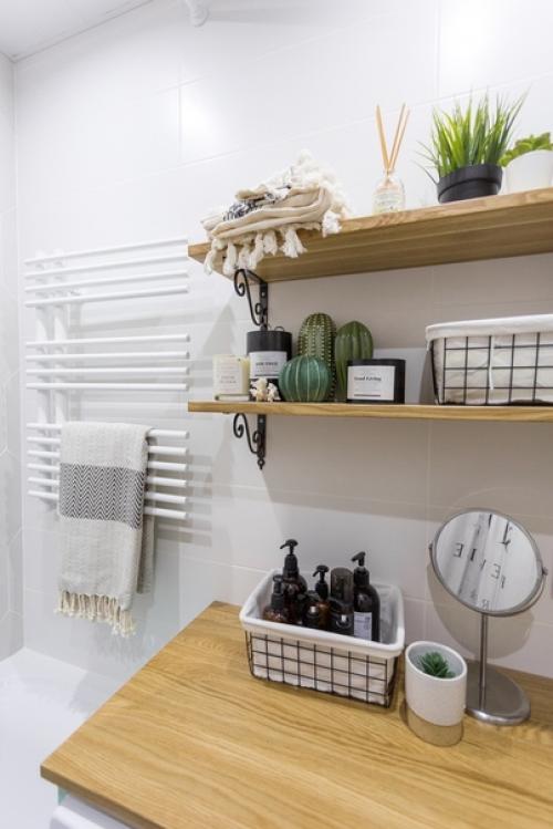 Размеры ванной 1, 7 х 1, 6 м. вроде бы малышка, а разместились уютно. 03