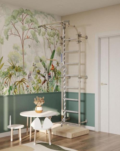 Наш старший сын очень тематику джунглей любит. 08