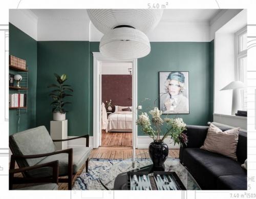 Современная квартира в старом здании. 06