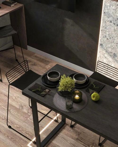 Молодец дизайнер, что могла выдала из этого метража! 06