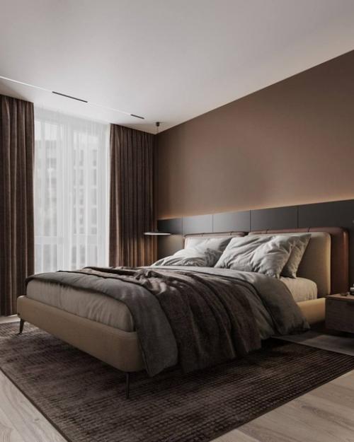 Комфорт, уют и гармония - это одни из важнейших аспектов в спальне. 01