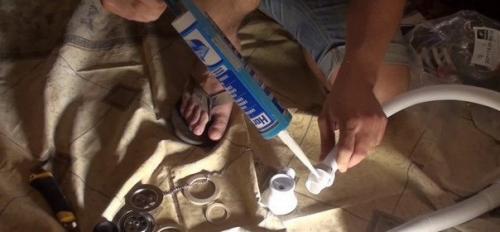 Установка акрилового вкладыша. 05 Установка акрилового вкладыша. 05