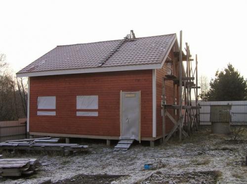 Законченная отделка фасада. 01