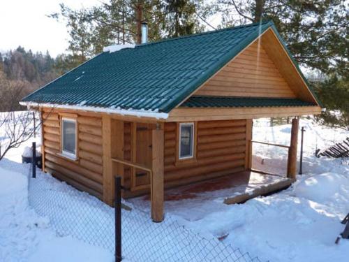 Баня из бревна. 08 Баня из бревна. 08