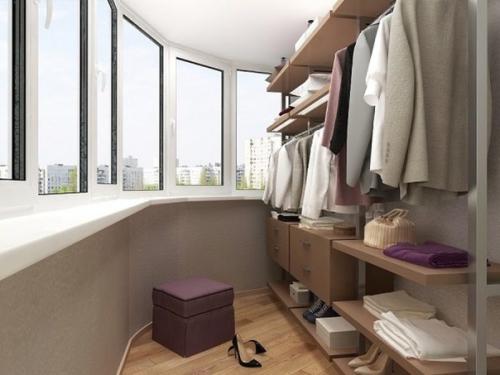 Гардеробная комната - лучшее решение для хранения одежды. 01