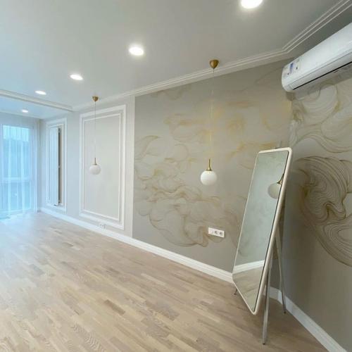 Вторая спальня без ярких акцентов в классическом стиле. 06