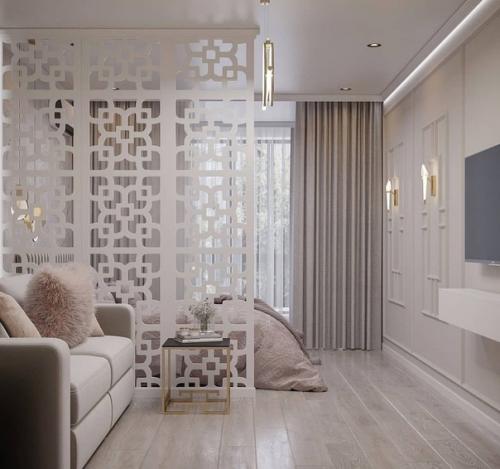 Замечательный дизайн - проект квартиры без ярких акцентов. 01