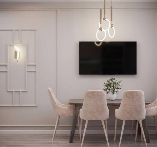 Замечательный дизайн - проект квартиры без ярких акцентов. 07