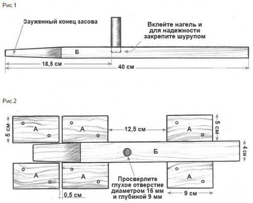 Как сделать красивый и надежный деревянный засов. 01 Как сделать красивый и надежный деревянный засов. 01