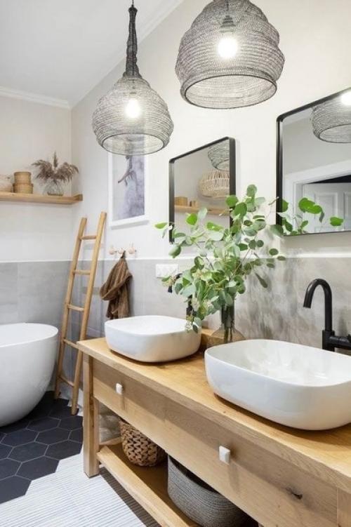 Загородный, уютный коттедж в строгом стиле - современный лофт. 05