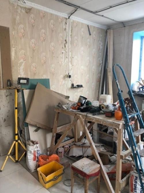 Купили квартиру без ремонта. 01