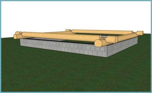 Баня из бревна. 06 Баня из бревна. 06